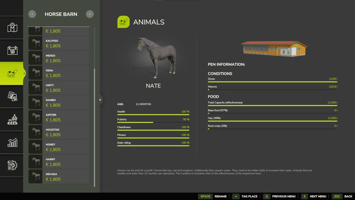 Better Horse Value v 1.0