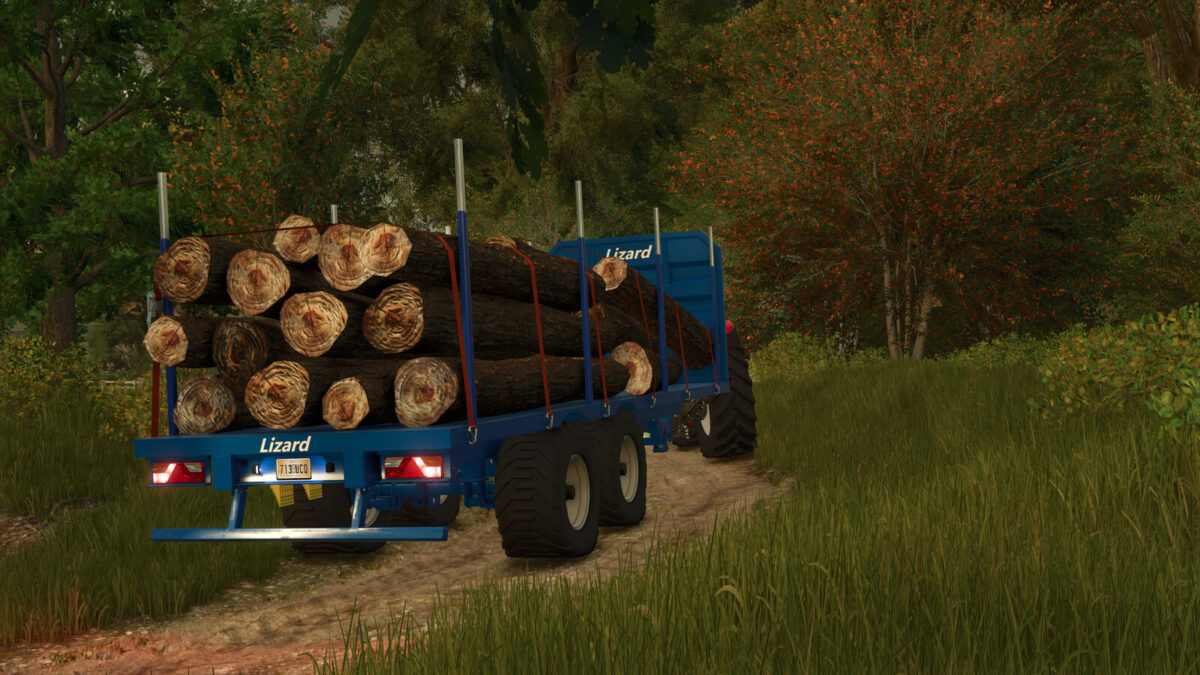 Lizard 28 FT Timber Trailer v 1.0