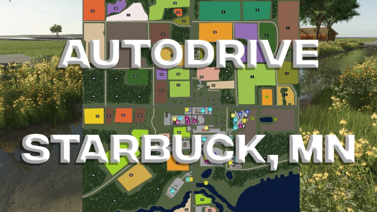 AutoDrive Starbuck MN v 1.0
